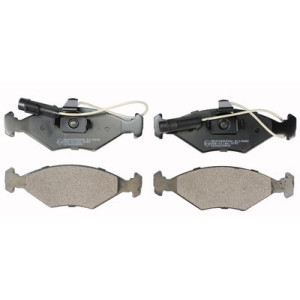 DENCKERMANN B110886 Pastillas de freno Delantero para