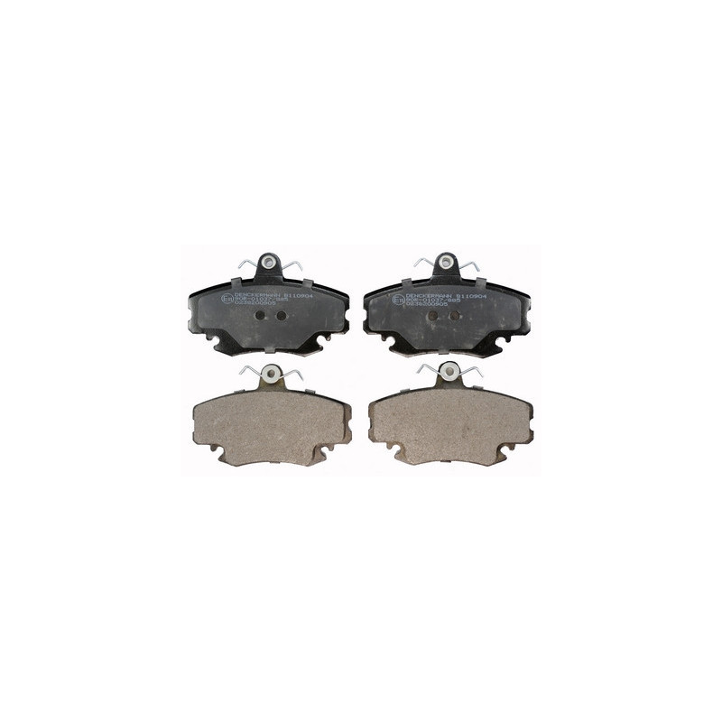 DENCKERMANN B110904 Brake Pads Set Front for