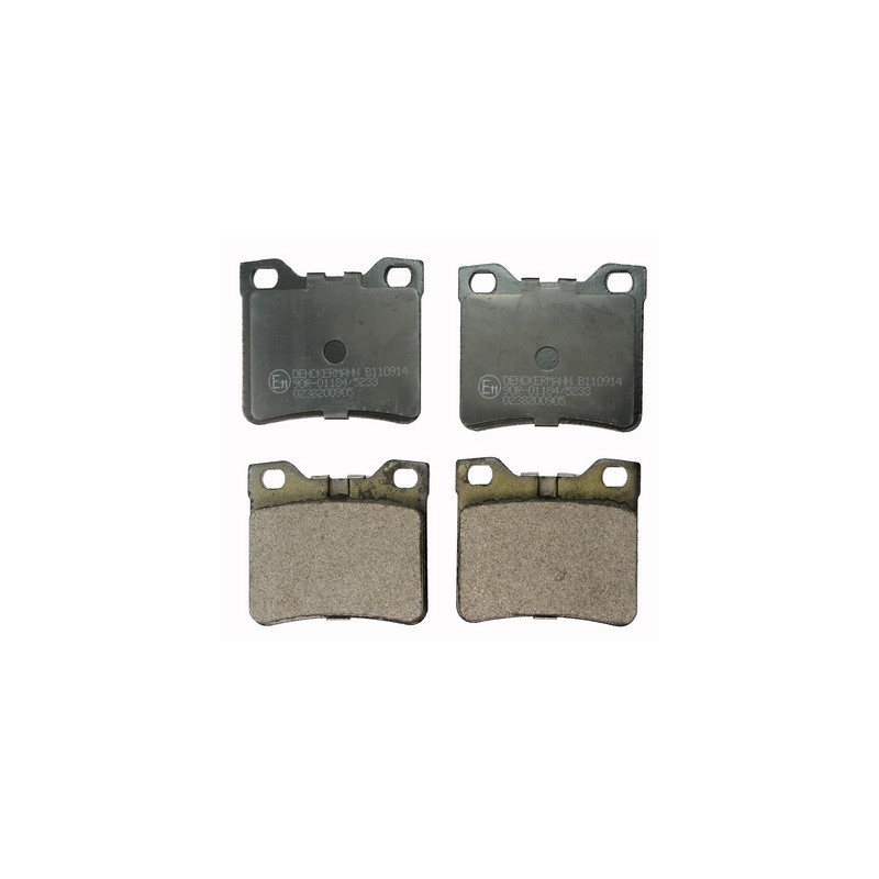 DENCKERMANN B110914 Brake Pads Set Rear for