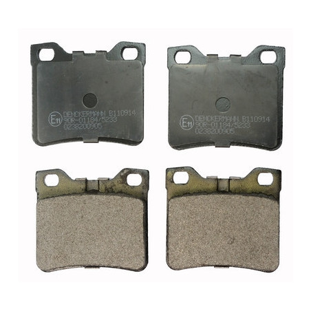 DENCKERMANN B110914 Brake Pads Set Rear for