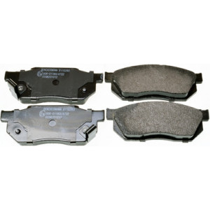 DENCKERMANN B110283 Pastillas de freno Delantero para
