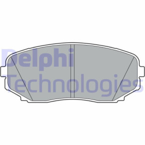 DELPHI LP3399 Pastiglie freno Anteriore per