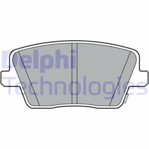 DELPHI LP3404 Pastiglie freno Posteriore per