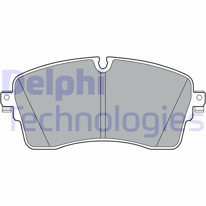 DELPHI LP3395 Klocki hamulcowe