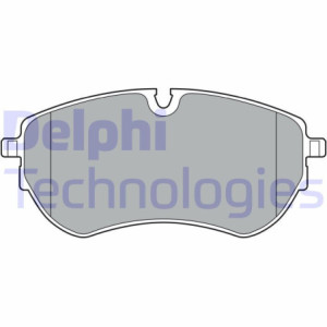 DELPHI LP3406 Brzdové platničky Predné pre