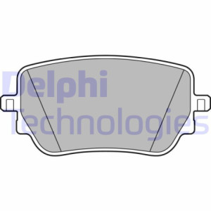 DELPHI LP3439 Pastiglie freno Posteriore per