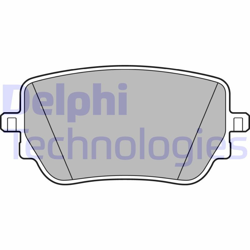 DELPHI LP3439 Pastiglie freno Posteriore per