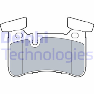 DELPHI LP3516 Pastiglie freno Posteriore per