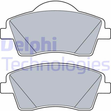 DELPHI LP3528 Pastiglie freno Anteriore per