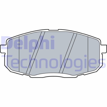 DELPHI LP3513 Bremsbeläge Vorne für
