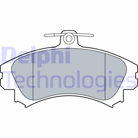 DELPHI LP3533 Plaquettes de frein Avant pour