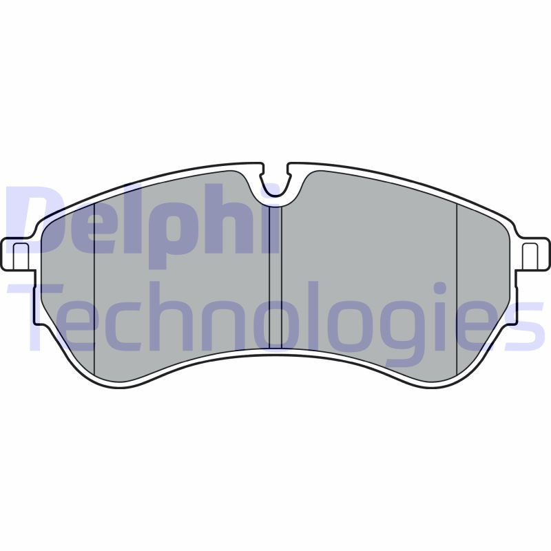 DELPHI LP3410 Klocki hamulcowe Przód dla