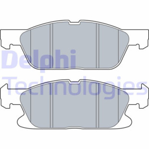 DELPHI LP3536 Brzdové platničky Predné pre