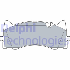 DELPHI LP3527 Pastiglie freno Anteriore per