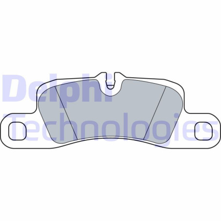 DELPHI LP3546 Pastiglie freno Posteriore per