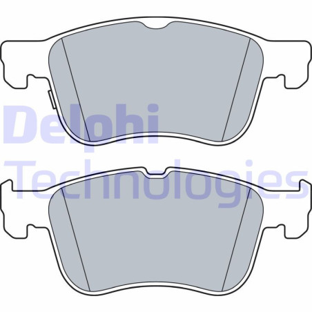 DELPHI LP3520 Pastillas de freno Delantero para