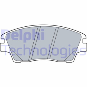 DELPHI LP3519 Plaquettes de frein Avant pour