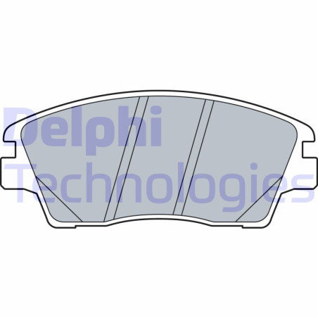 DELPHI LP3519 Plaquettes de frein Avant pour