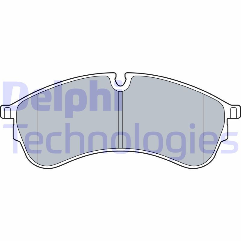DELPHI LP3545 Plaquettes de frein Avant pour