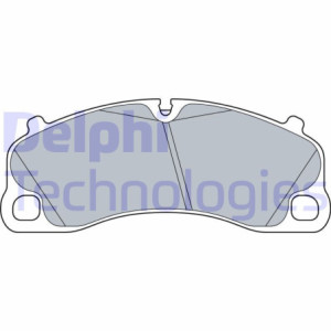 DELPHI LP3570 Brzdové destičky Přední pro