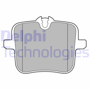DELPHI LP3617 Pastillas de freno Trasero para
