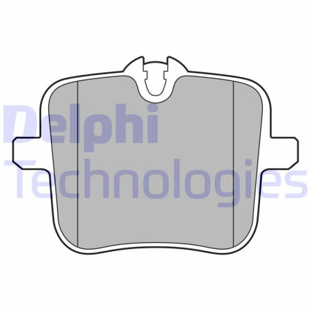 DELPHI LP3617 Brake Pads Set Rear for