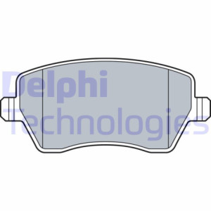 DELPHI LP3550 Pastiglie freno Anteriore per