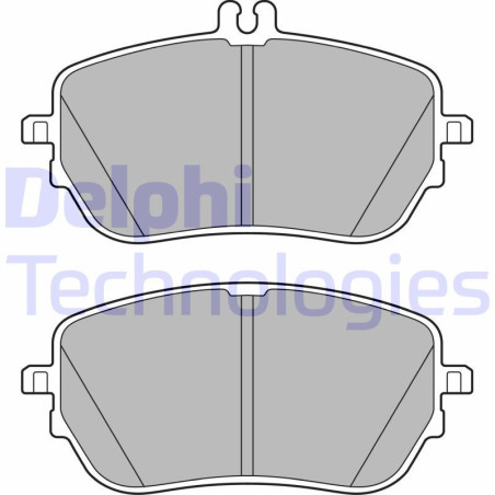 DELPHI LP3485 Klocki hamulcowe Przód dla Mercedes A B CLA GLA