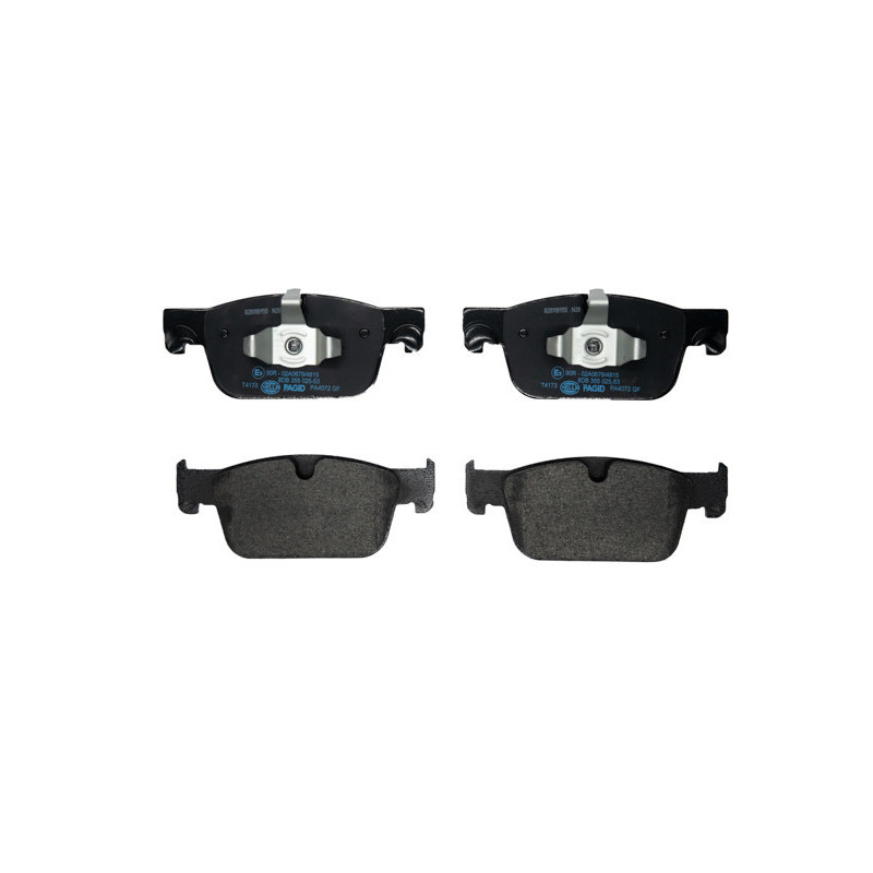 HELLA 8DB 355 025-531 Plaquettes de frein Avant pour