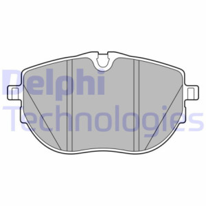 DELPHI LP3651 Pastiglie freno Anteriore per