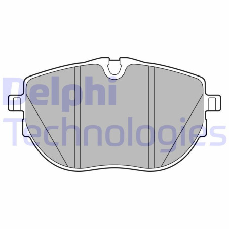 DELPHI LP3651 Pastiglie freno Anteriore per
