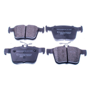 DENCKERMANN B111353 Pastillas de freno Trasero para