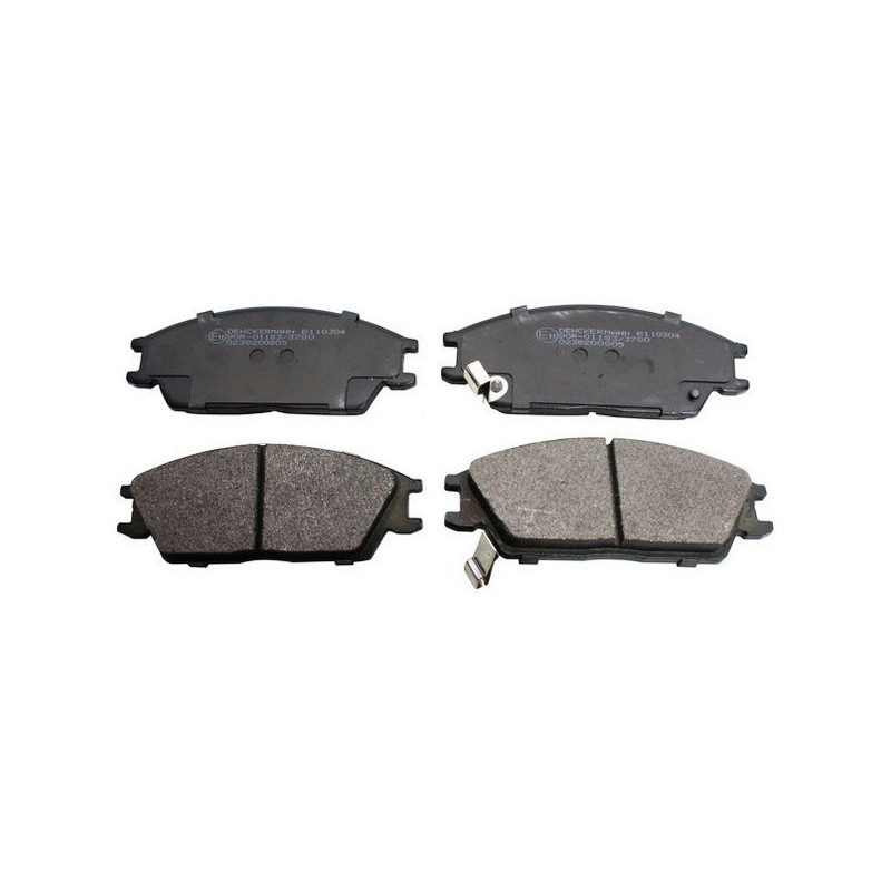 DENCKERMANN B110304 Brzdové destičky Přední pro