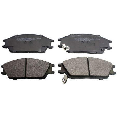 DENCKERMANN B110304 Brzdové destičky Přední pro