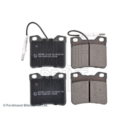 BLUE PRINT ADU174280 Klocki hamulcowe Tył dla