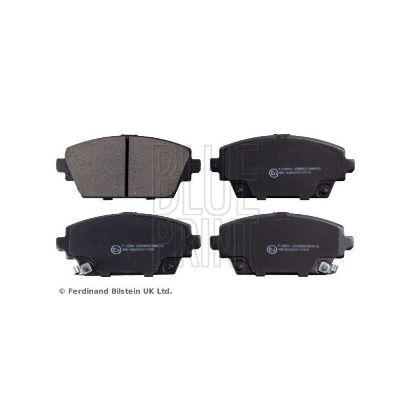 BLUE PRINT ADH24256 Bremsbeläge Vorne für