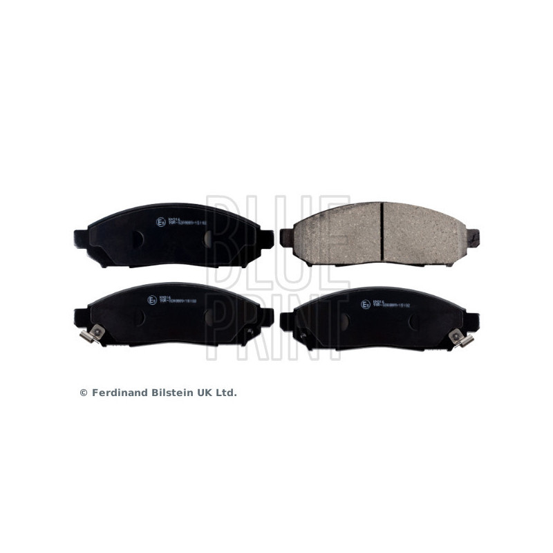 BLUE PRINT ADN142172 Brake Pads Set Front for