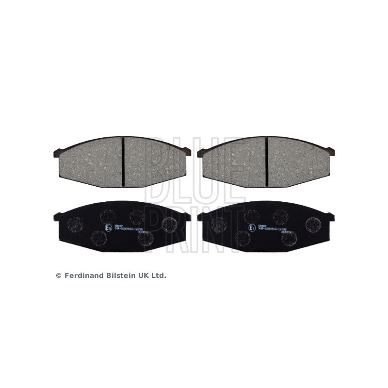 BLUE PRINT ADN14248 Plaquettes de frein Avant pour
