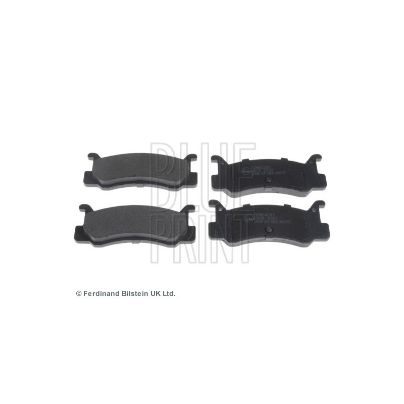 BLUE PRINT ADM54247 Bremsbeläge Hinten für