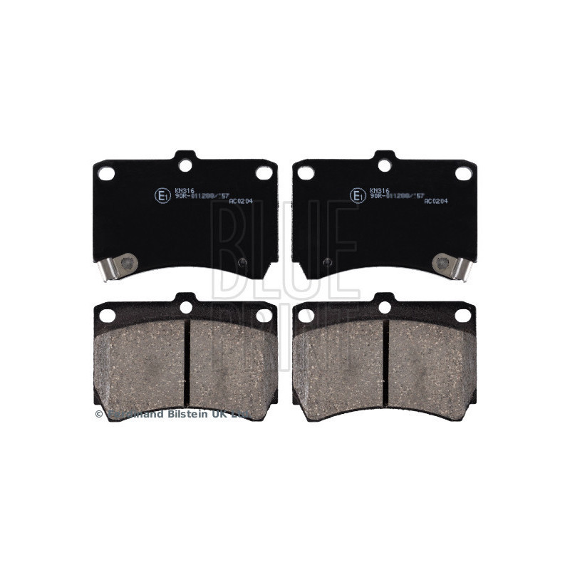 BLUE PRINT ADM54249 Bremsbeläge Vorne für