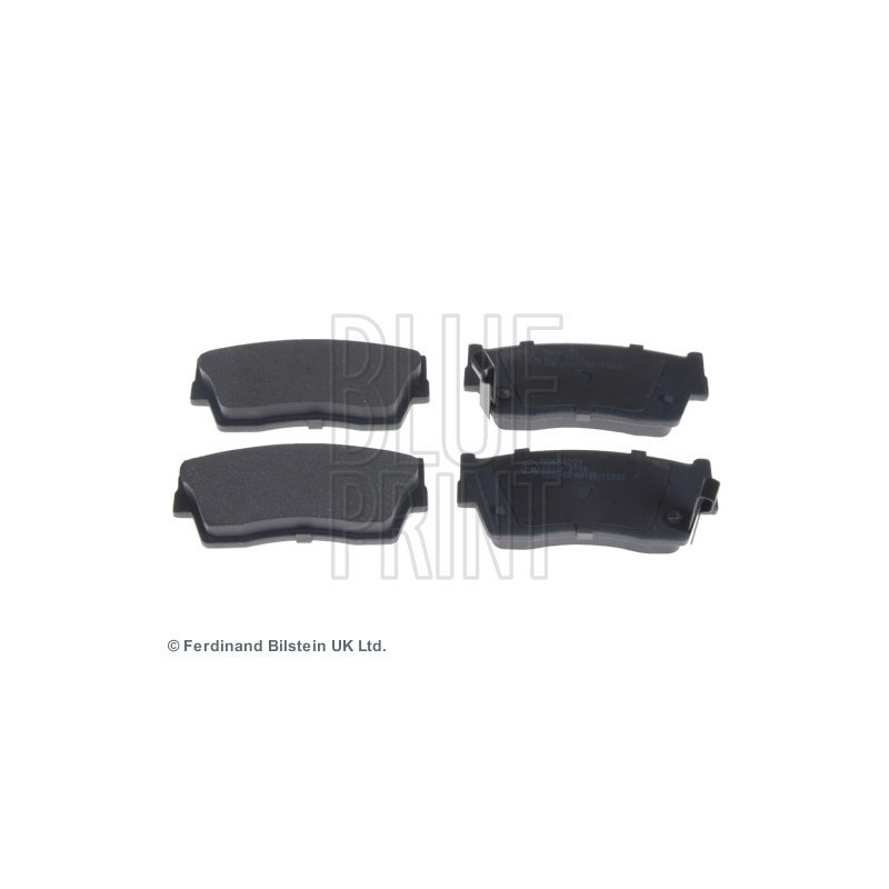 BLUE PRINT ADK84227 Brzdové platničky Predné pre