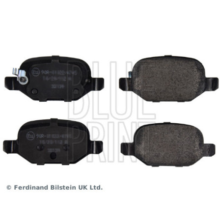 BLUE PRINT ADBP420052 Bremsbeläge Hinten für
