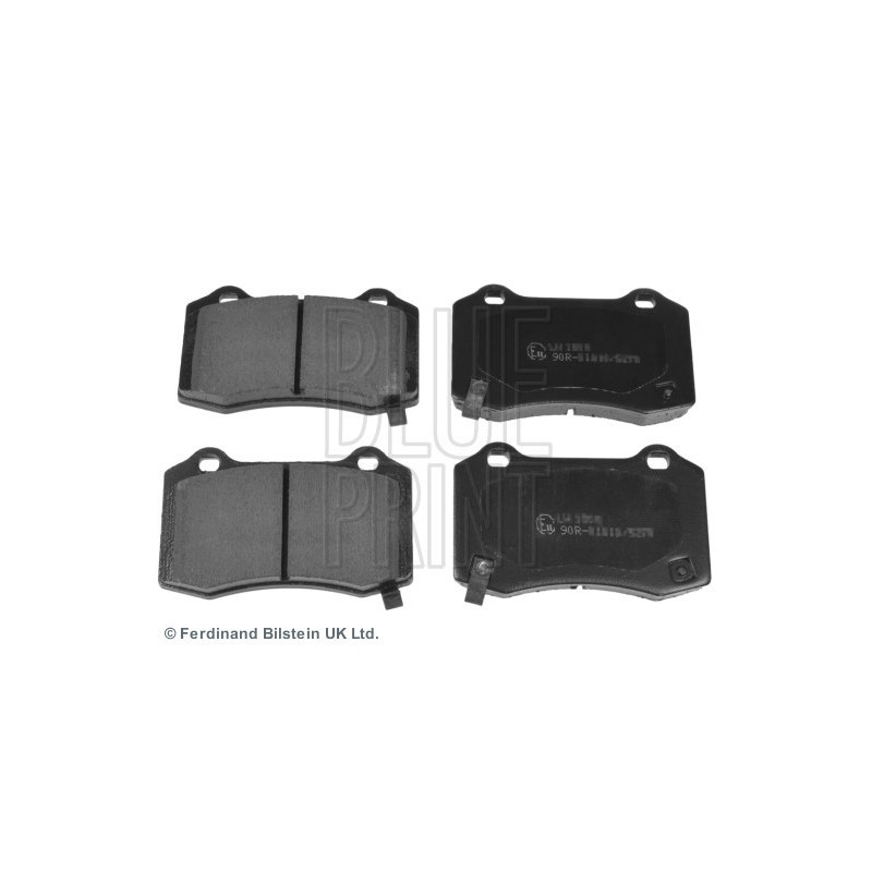 BLUE PRINT ADA104206 Bremsbeläge Hinten für