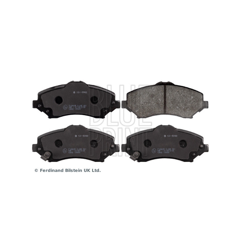 BLUE PRINT ADA104213 Brake Pads Set Front for