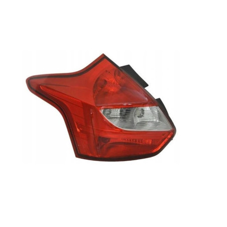 Lampa Tylna Lewa dla Ford Focus III Hatchback (2011-2014) TYC 11-11848-01-2