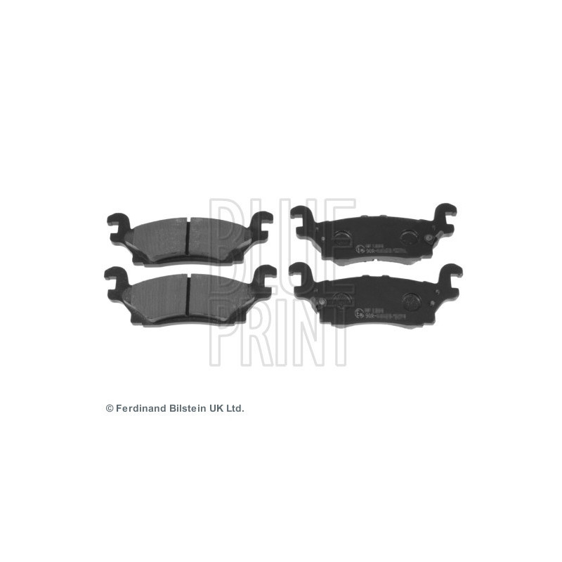 BLUE PRINT ADA104222 Brzdové destičky Zadní pro