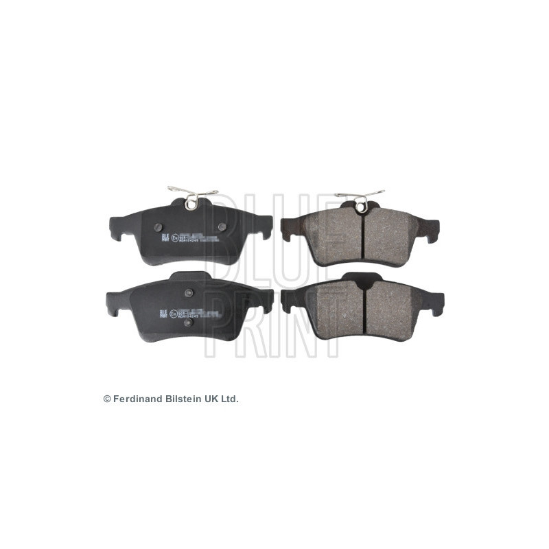 BLUE PRINT ADA104249 Bremsbeläge Hinten für