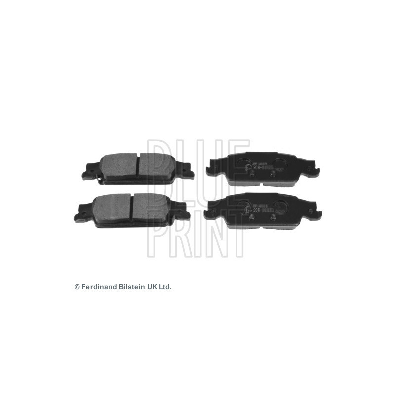 BLUE PRINT ADA104250 Bremsbeläge Hinten für