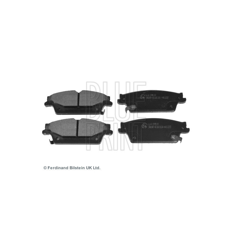 BLUE PRINT ADA104252 Bremsbeläge Hinten für