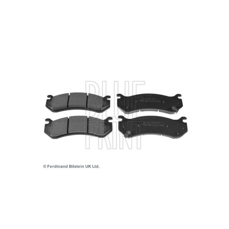 BLUE PRINT ADA104254 Bremsbeläge Hinten für